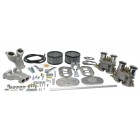 Kit LUXE double carburateurs EMPI "D" 40mm pour Type 1
