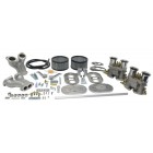 Kit LUXE double carburateurs EMPI "D" 36mm pour Type 1