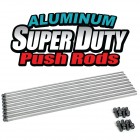 Set de 8 tiges de culbuteurs renforcées en aluminium à couper CB Perf longueur 11,500''