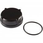 Bouchon noir de rechange pour remplissage d'huile alu réf 58260