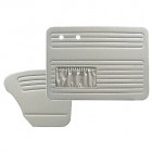 Set de 4 panneaux de porte gris clair (off white #15) avec vide poche 65-66 TMI