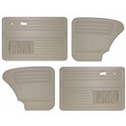 Set de 4 panneaux de porte gris clair (off white #15) avec vide poche 7/67- TMI