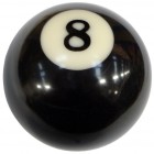 Pommeau en forme de boule de billard "8 ball"