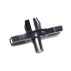 Clip pour baguette de tableau de bord 61-67 (pour baguette repro uniquement)
