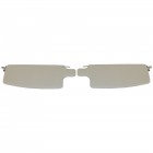 Set de 2 pare-soleil CLASSIC LINE blanc  8/67- (sans miroir)