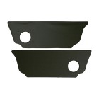 Set de 2 cartons noirs sous banquette arrière 60-74