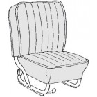 Kit housses de sièges gris clair 56-57 (smooth leatherette #15)