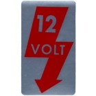 Autocollant de montant de porte 12V