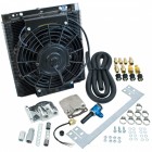 Kit radiateur huile complet 96 plaques avec ventilateur