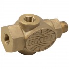 "T" adaptateur EMPI pour montage 3 sondes (1 filetage mâle 1/8-27 NPT et 3 filetages femelles 1/8-27 NPT)