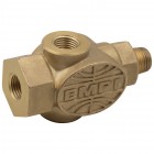 "T" adaptateur EMPI pour montage 3 sondes (1 filetage mâle 1/8-27 NPT et 3 filetages femelles 1/8-27 NPT)