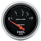 Manomètre de niveau d’essence «SPORT COMP» diamètre 67mm