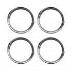 Set de 4 cerclages de jantes en INOX poli 14"