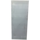 Tôle électrozinguée 50x125cm épaisseur 0,8mm