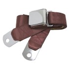 Ceinture style WOB 2 points gauche ou droite bordeaux