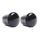 Set de 2 boutons de commande noir style Sapphire pour autoradio Retrosound