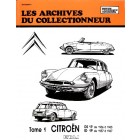 Archive du collectionneur DS19 56>65  ID19 57>67 tome 1