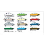 Carte postale  "CITROEN EVOLUTION DS"