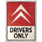 Magnet 6 x 8 cm Citroen - Drivers Only