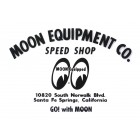 Autocollant MOON EQUIPMENT CO. transparent