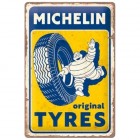 Tôle peinte emboutie 20x30cm Michelin - Original Tyres