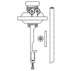 Capsule pull-down 1600-1800cc codes moteur EZ 10/84- / GU 8/85- / RF / ABN