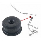 Silentbloc de fixation du câble d'accélérateur sur pédalier pour Golf 1 (sauf automatique)