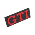 Logo GTI rouge sur fond noir