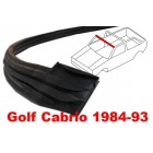 Joint de dessus de baie de pare-brise avant pour Golf 1 Cabriolet  83-