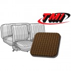 Kit housses de sièges cox cabrio 73 marron (#03 tan basket weave) sans appuis tete