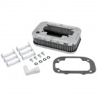 Filtre à air rectangulaire style K&N pour carburateur dgv,dgav,dgev (17x11,5x4,5cm)