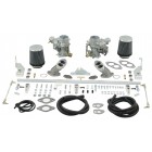 Kit complet carburateurs WEBER 34 ICT pour moteur D/A