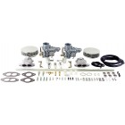 Kit 2 carburateurs simple corps 34 EPC avec pipes double admission pour Type 3