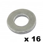 Set de 16 rondelles de culasse (diam 10mm)