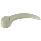 Poignée intérieure de porte coulissante beige argent T2 68-92