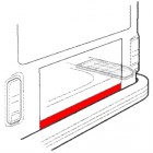 Tôle extérieure de jupe arrière 72-