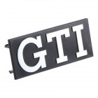 Logo GTI gris sur fond noir