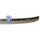 Front bumper, chrome, 1200 -7/73 and 1300 -7/67, WOLFSBURG WEST