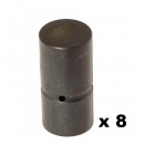 Cam follower for valve/camshaft (set of 8), solid (non-hydraulic), Germany