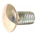 Bumper bolt, chrome, 8x15 mm