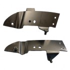 Set de 2 tôles de réparation à l’avant de l’arceau de capote (sauf 1303) partie avant