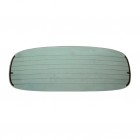 Rear window glass with heating, E-marked, green, convertible beetle 65-72 + 1303 -6/74