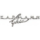 Karmann badge for rear hood 8/62-7/74