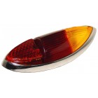 Tail light lens, European, Karmann 60-69