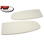 Sun visor set, cream colour, left/right, Karmann 56-64