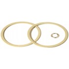 Oil strainer gasket set, 3 pcs. w/o cover for oil strainer