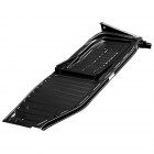 Floor plate with T seat runners, left, Beetle 1200 8/70-7/72 and 1302