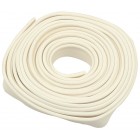 Vw Bug White Fender Beading Roll, 25 Foot Length