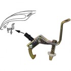 Front hood lock, inner part, Beetle 8/67-