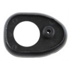 Front hood handle rubber, top, black, Beetle 8/67-